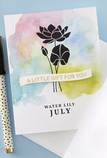 Spellbinders Florals Through the Year- July Water Lily