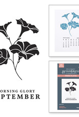 Spellbinders Florals Through the Year- September Morning Glory