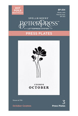 Spellbinders Florals Through the Year-October Cosmos