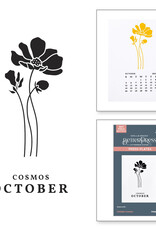 Spellbinders Florals Through the Year-October Cosmos