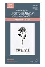 Spellbinders Florals Through the Year-November Chrysanthemum