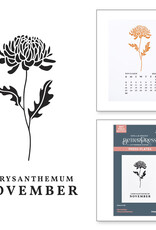 Spellbinders Florals Through the Year-November Chrysanthemum
