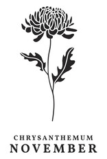 Spellbinders Florals Through the Year-November Chrysanthemum