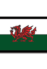 Scrapbook Customs/Stamping Station Wales Mini Banner Flag
