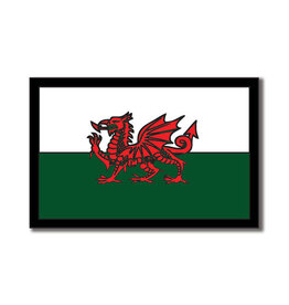 Scrapbook Customs/Stamping Station Wales Mini Banner Flag