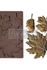 Re-Design with Prima Decor Moulds® - Falling Leaves Fantasy - 1 pc, 5"x8"x8mm