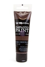 Re-Design with Prima Art Alchemy - Impasto Paint - Dark Chocolate 2.5 oz