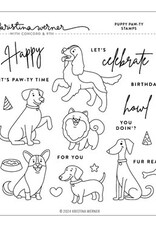Concord & 9TH Puppy Paw-ty Stamp Set  6 x 6