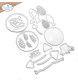 Elizabeth Craft Designs Mushrooms & Tree Stumps - Dies