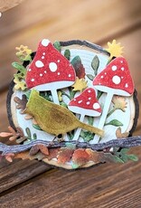 Elizabeth Craft Designs Mushrooms & Tree Stumps