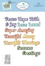 Elizabeth Craft Designs Everyday Words 4 Dies