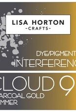 Lisa Horton Crafts Lisa Horton Crafts Interference Ink - Charcoal Gold Shimmer