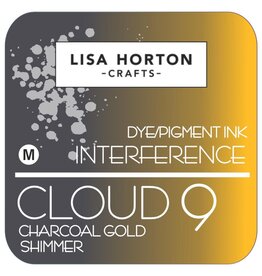 Lisa Horton Crafts Lisa Horton Crafts Interference Ink - Charcoal Gold Shimmer