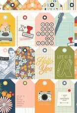 Simple Stories For the Record - Tag Elements - 12x12 Pattern Paper