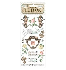 Stamperia Music - Angels Rub Ons