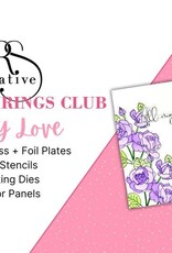LDRS Creative Perfect Pairings - All My Love - Press Plates, Dies and Stencils