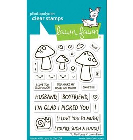 Lawn Fawn to my fungi stamp
