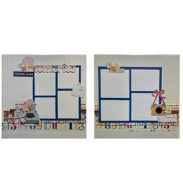 Simple Stories Air Exclusive For the Record Layout Kit