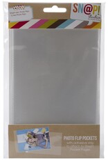 Simple Stories Simple Stories Sn@p! Photo Flips For 6"X8" Binders - 4x6- 12/Pkg