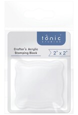 Tonic Studios Tonic Studios Acrylic Stamping Block 2"X2"