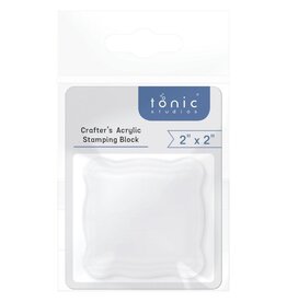 Tonic Studios Tonic Studios Acrylic Stamping Block 2"X2"