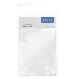 Tonic Studios Tonic Studios Acrylic Stamping Block 3"X4"