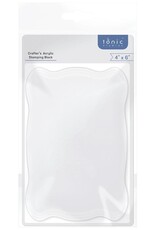 Tonic Studios Tonic Studios Acrylic Stamping Block 4"X6"