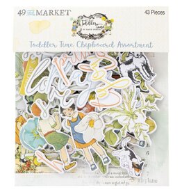 49 AND MARKET Toddler Time - Chipboard Assortment