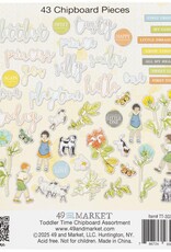 49 AND MARKET Toddler Time - Chipboard Assortment