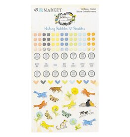 49 AND MARKET Toddler Time - Wishing Bubbles & Baubles Epoxy stickers