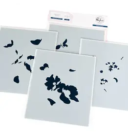 PINKFRESH STUDIO Butterflies in Bloom Stamp, Die and Stencil