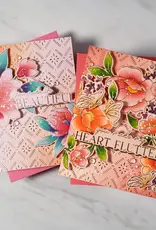 PINKFRESH STUDIO Butterflies in Bloom Stamp, Die and Stencil