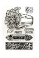 Elizabeth Craft Designs In Full Bloom Stamp