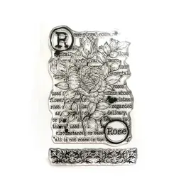 Elizabeth Craft Designs Rose - Stamps