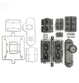 Elizabeth Craft Designs Hinged Stamp & Die Set