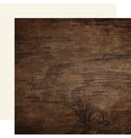 Simple Stories Color Vibe  12x12 - Walnut/Cream Ledger