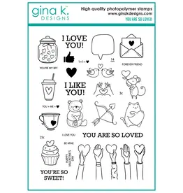 Gina K. Designs You Are So Loved Stamps