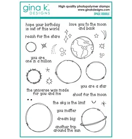 Gina K. Designs Space Doodle Stamps