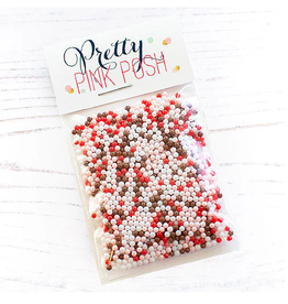 Pretty Pink Posh Shaker Beads - Love