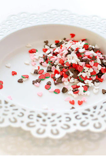 Pretty Pink Posh Strawberry Valentine Clay Confetti Mix