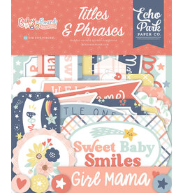 Echo Park Baby On Board - Girl Titles & Phrases