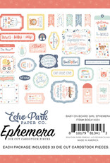 Echo Park Baby On Board - Girl Ephemera