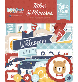 Echo Park Baby On Board - Boy Titles & Phrases
