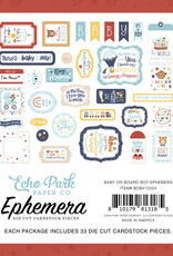 Echo Park Baby On Board - Boy Ephemera