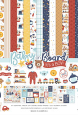 Echo Park Baby On Board - Boy 12x12 Collection Kit