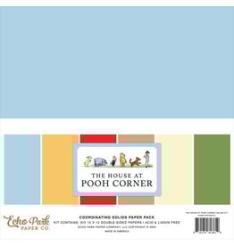Echo Park The House at Pooh Corner - 12x12 Solids Kit
