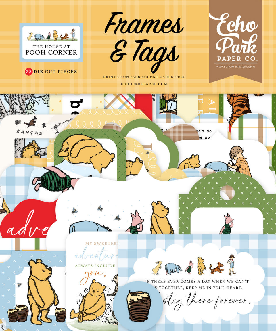 Echo Park The House at Pooh Corner - Frames & Tags