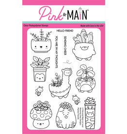 Pink & Main Planter Friends Stamp