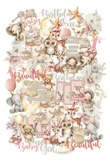 Uniquely Creative Hello Darling Coral Creative Cuts