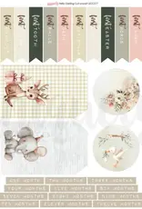 Uniquely Creative Hello Darling Cut-A-Part Sheet